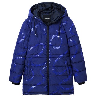 DESIGUAL Jacke Damen Polyester Blau GR71825 - Größe: XS