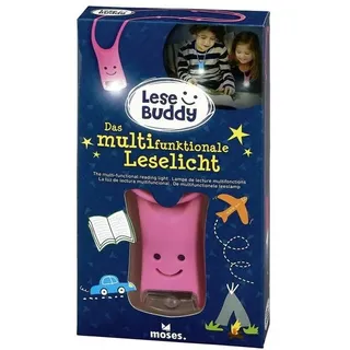 Moses MOSES. VERLAG 26179 Lese Buddy - Das multifunktionale Leselicht pink