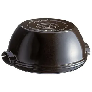 Emile Henry Brotbackform, Grau, Keramik, 2x14x30 cm, Backen, Backformen, Kastenformen