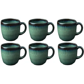 Villeroy & Boch Lave Kaffeetasse 0,19 l Grau 6 St.