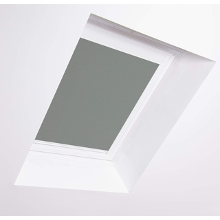 Bloc Jalousien für Velux Dachfenster, weißer Aluminiumrahmen, Zinnverdunkelung, P10