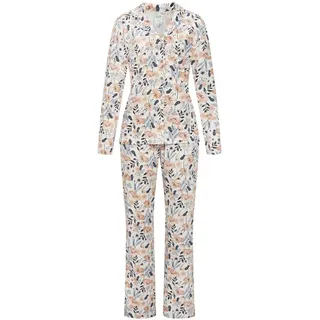 vivance dreams by lascana Pyjama Geblümt Rosa/Blau 32/34
