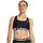 Armour HeatGear Armour Mid Support Sport-BH Damen 001 black/white L