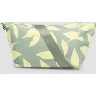 s.Oliver Crossbody-Bag Nylon Floral Artwork Bunt/Grün