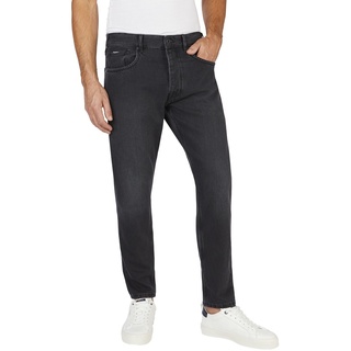 Pepe Jeans Herren Jeans CALLEN Relaxed Fit Schwarz Xf9 Normaler Bund W 33 L 30