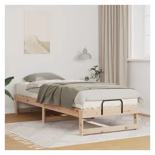 vidaXL Bettrahmen 80 x 200 cm Braun