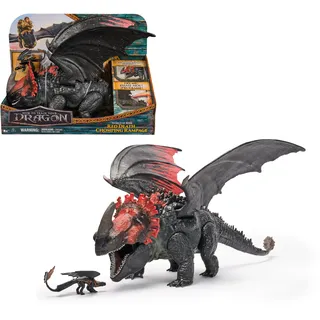 Spin Master Drachenzähmen leicht gemacht - Actionfiguren-Set mit Roter Tod-Drachenfigur & Mini Ohnezahn