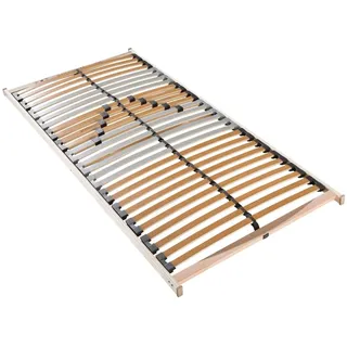 Sleepneo Lattenrost 90x190 cm vormontiert 28 Latten 5-Zonen belastbar ca. 150 Kg Birkenschichtholz Made in Germany