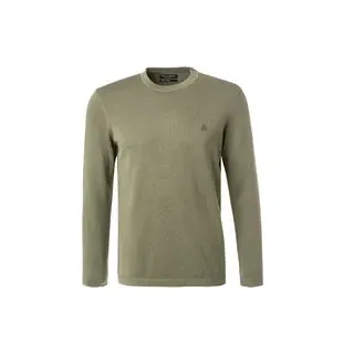 Marc O'Polo Herren Pullover grün unifarben, grün, Herbst/Winter 2023/2024