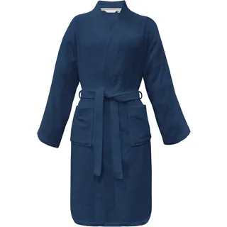 Tom Tailor Bademantel Kimono COLOR BATH Blau S