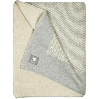 Musterring Knit Plaid 130 x 170 cm Grau