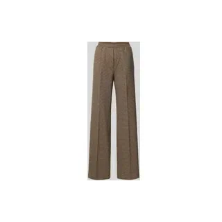 Regular Fit Hose mit Woll-Anteil Modell 'ZELMA', Hellbraun, L