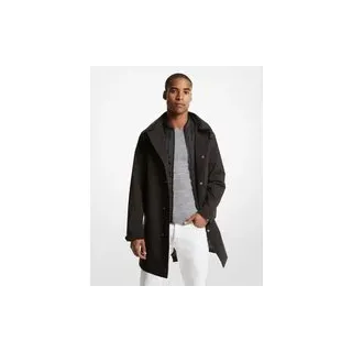 MK Gewebter 3-In-1-Mantel Im Mackintosh-Stil - Schwarz - Michael Kors - XS