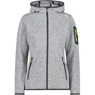 CMP Zip Hoodie Jacke Grey-Limone 34