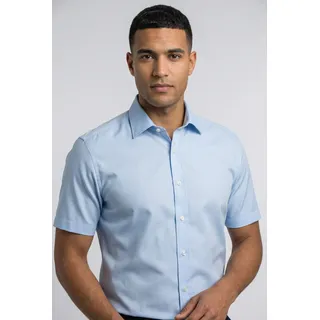 Olymp Kurzarmhemd Blau 43