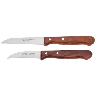 Gräwe Allzweckmesser 2-tlg. Holzgriff Braun