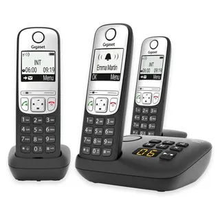 Gigaset A690A Trio schwarz