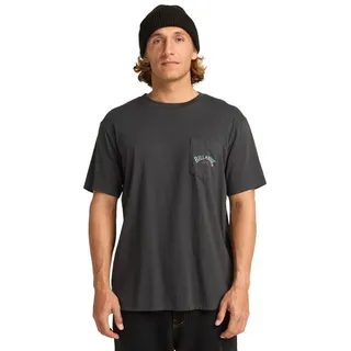 Billabong T-Shirt Stacked Arch schwarz S (44/46)