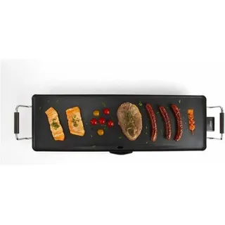 Livoo Teppanyaki-Grillplatte, Grill 70 cm, Tischgrill, Schwarz