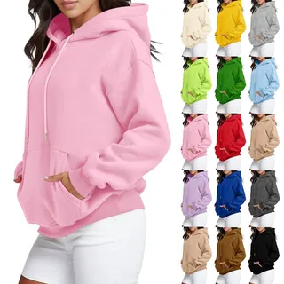 Hoodie Damen Oversize Sipperjacke Stussy Stüssy Pulli Essentials Hoodie 2024 2024 Tracksuit Y2k Hoodies Dünne Pullover Aesthetic Sweater Weißes Langarmshirt Sweatshirt Weiß Top