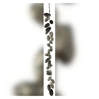 WDMT Weihnachtsdekorationsgirlande - Garland Long Island | 110cm | Gold