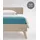 Single-Jersey 90 x 190 - 100 x 200 cm petrol