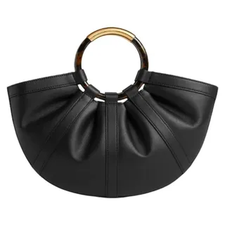 Coccinelle Shell Shopper Leder Black