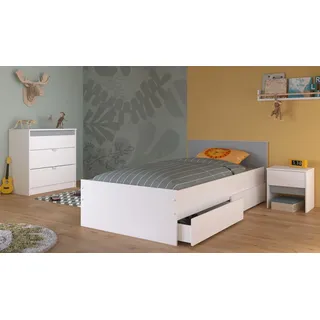 parisot möbel Kinderzimmer Möbel Set komplett Bett Nachttisch Schreibtisch Mädchen rosa Jungen