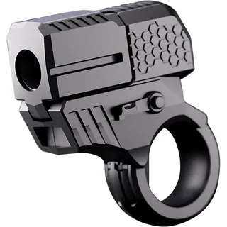 FELIXLEO Lernspielzeug Legierung Fidget Spielzeug Soft Bullet Gun Antistress Set mit Kugeln (1-St)