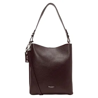 Marc O'Polo Brinja Schultertasche Leder Black Cherry