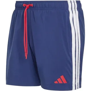 adidas 3-Streifen Badeshorts Blau S