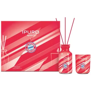 ipuro x FC Bayern München Raumduft-Set 50 ml + 50 g Kerze