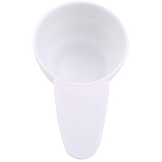 Weryffe Kunststoff-Messlöffel mit Waage Kaffeeschaufel Backutensilien Milchpulverlöffel Küchenzubehör,Weiß