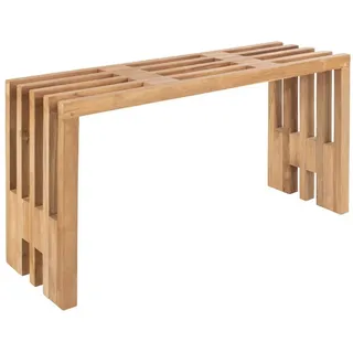 House Nordic_FR Garderobenbank Benidorm Holz Braun Teak