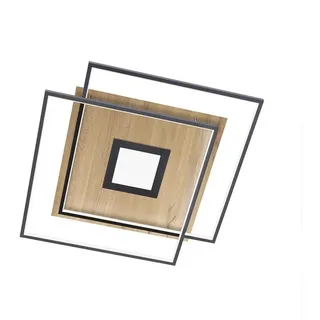 Paul Neuhaus Q-AMIRA, LED-Deckenleuchte, holzdekor