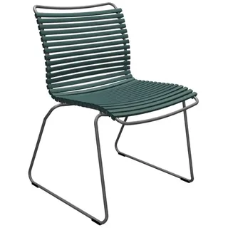 Outdoor Stuhl Click ohne Armlehne kiefergrün