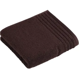 VOSSEN Vienna Style Supersoft Hantuch 50 x 100 cm dark brown 2 St. 