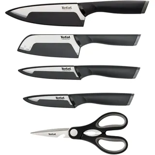 Tefal Comfort Messerset 5-tlg. Edelstahl Schwarz