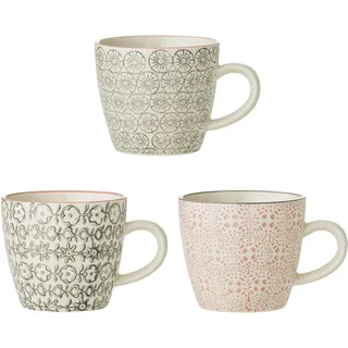 Bloomingville Cécile Tasse 0,18 l Rosa 3 St.