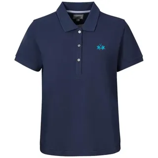 La Martina Damen Poloshirt WCP006 Dunkelblau M - M