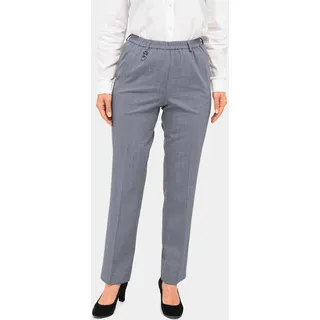 GOLDNER Trevira-Schurwollschlupfhose LOUISA Schlupfhose Silber 46