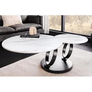 Riess-Ambiente Dancing Rings Weiß Marmor 80 x 44 x 80 cm