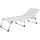 Amigo XXL Dreibeinliege 207 x 75 x 40 cm weiß klappbar