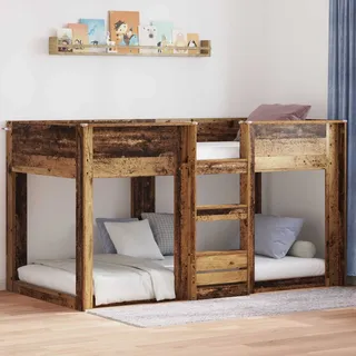 Etagenbett Für Kinder Altholz 75 X 190 Cm Holzwerkstoff