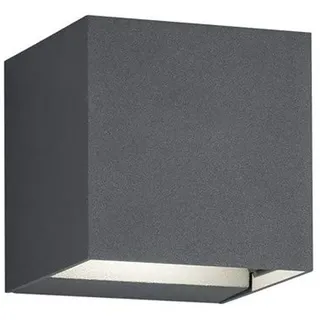 Trio Außenleuchte Aluminium 8,0 cm 2 x 3 Watt Anthrazit