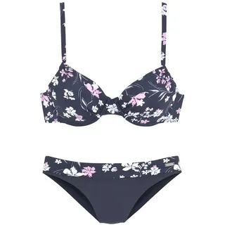 LASCANA Bügel-Bikini Damen Mehrfarbig 46 Cup D
