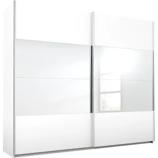 Rauch Schwebetürenschrank Quadra 271 x 230 x 62 cm Weiß