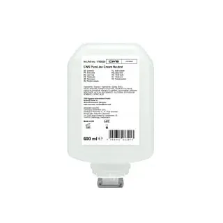 CWS PureLine Cream Neutral Seifencreme, 600 ml 1700524 , 1 Karton = 8 x 600 ml - Flaschen