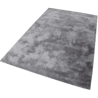 Hochflor-Teppich ESPRIT "Relaxx" Teppiche Gr. B/L: 130 cm x 190 cm, 25 mm, 1 St., grau (taupe, grau) Esszimmerteppiche