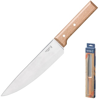 OPINEL Parallele Chefmesser - Küchenmesser Kochmesser Fleisch Messer Holzgriff